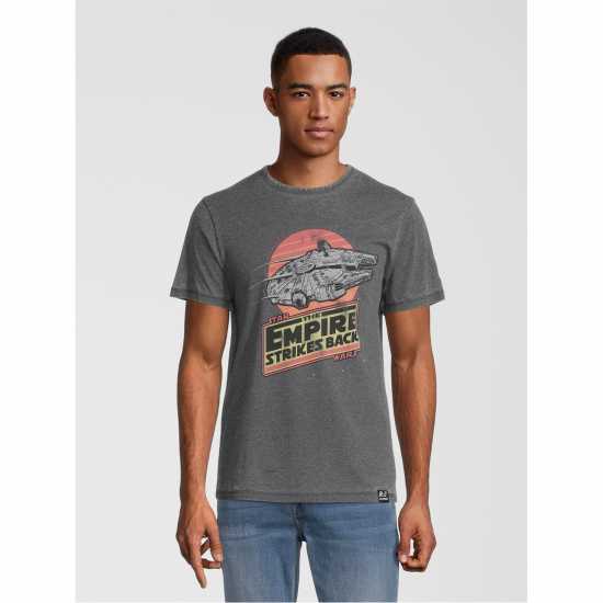 Мъжки стоки с герои Star Wars Movie Tee 99 Империя Фалкон Star Wars Movie Tee 99 Империя Фалкон Мъжки стоки с герои