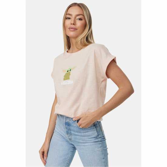 Star Wars Regular Fit T-Shirt Детски розово 