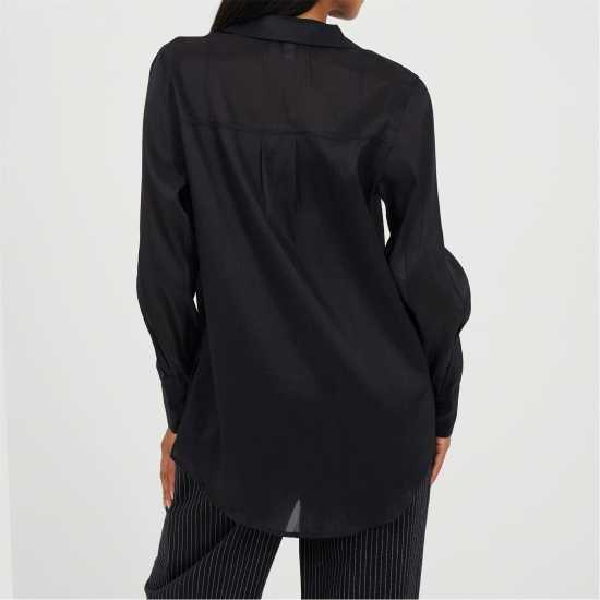 Brave Soul Ls Shirt Ld99 Black 