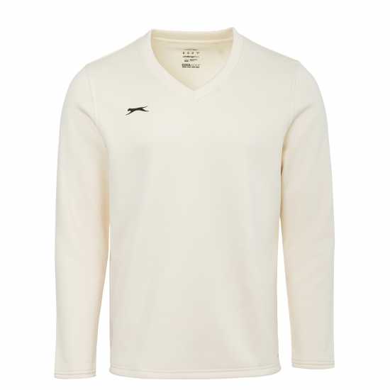 Slazenger Мъжки Пуловер Long Sleeve Sweater Mens  Мъжки пуловери и жилетки