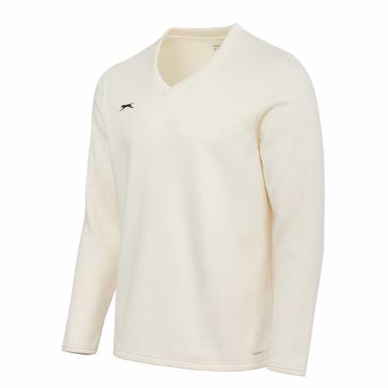Slazenger Мъжки Пуловер Long Sleeve Sweater Mens  Мъжки пуловери и жилетки
