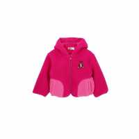 Яке Невръстни Деца Fleece Hood Jacket Infant  