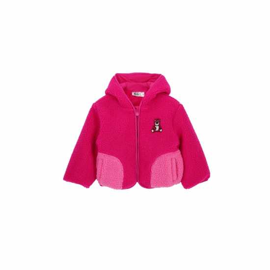 Яке Невръстни Деца Fleece Hood Jacket Infant Яке Невръстни Деца Fleece Hood Jacket Infant