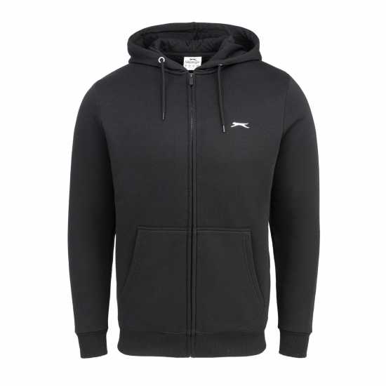 Slazenger Sherpa Ziphd Черно Мъжки полар