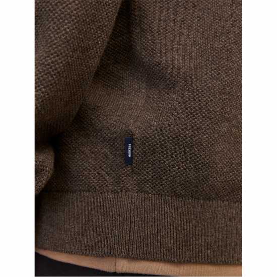 Плетена Жилетка Jack And Jones Knitted Cardigan Mens Ява Мъжки пуловери и жилетки