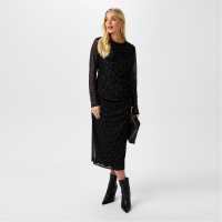 Biba Sequin Mesh Dress  Дамски поли и рокли