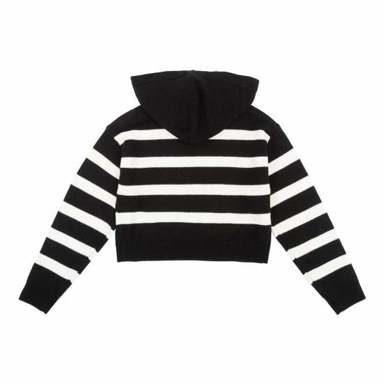 Miso Girls Knitted Hoody  Детски суитчъри и блузи с качулки