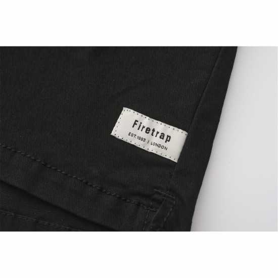 Firetrap Ss Shirts Junior Черно Детски ризи