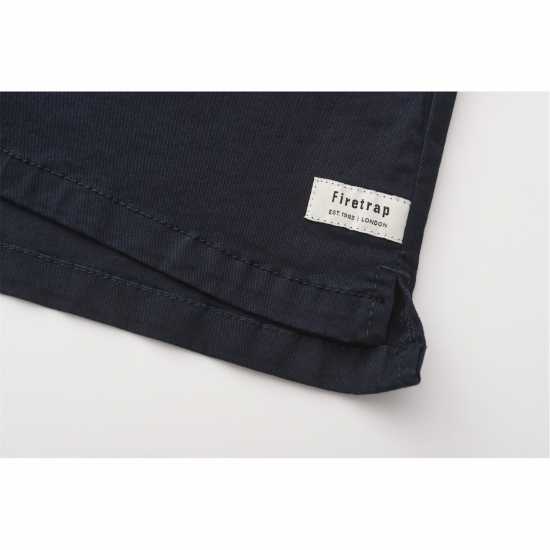 Firetrap Ss Shirts Junior Морска синьо Детски ризи