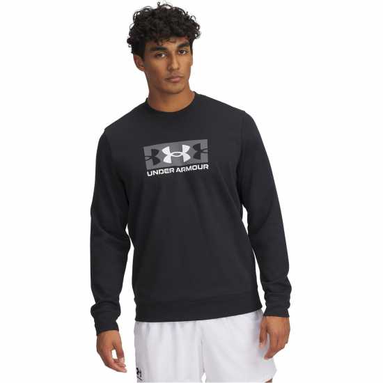 Under Armour Men's Rival Terry 1/4 Zip Fleece Black 