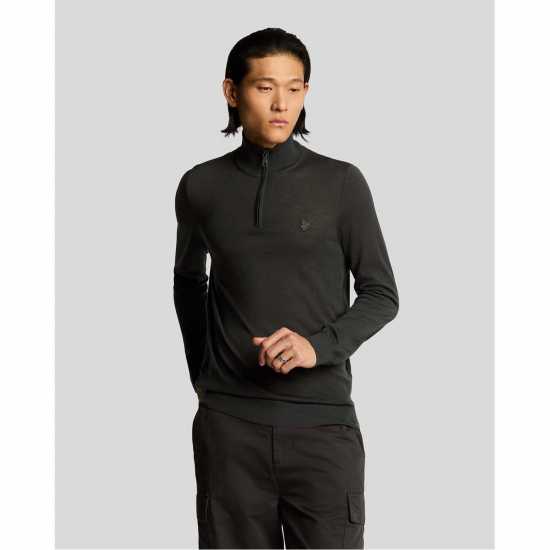 Lyle And Scott Пуловер С Цип Tonal Eagle Merino Quarter Zip Jumper  
