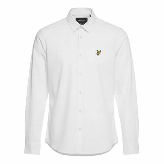 Lyle And Scott Риза С Дълъг Ръкав Bamboo Long Sleeve Shirt  