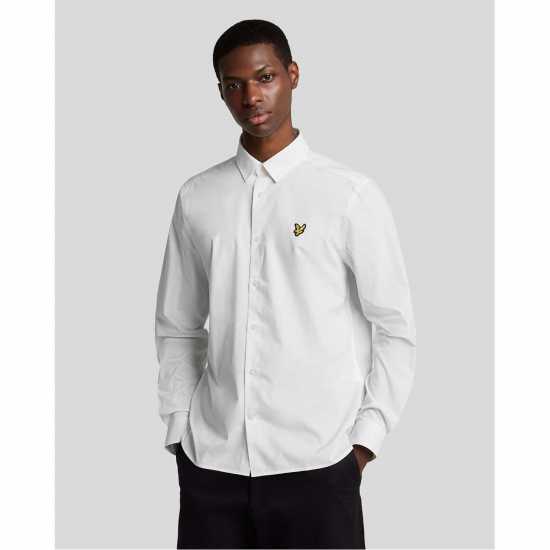 Lyle And Scott Риза С Дълъг Ръкав Bamboo Long Sleeve Shirt  