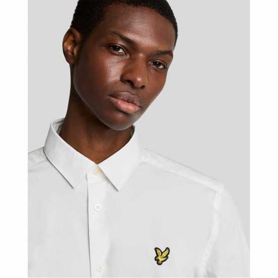 Lyle And Scott Риза С Дълъг Ръкав Bamboo Long Sleeve Shirt  