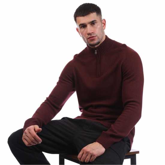 Lyle And Scott Пуловер С Цип Saddle Sleeve Quarter Zip Jumper  