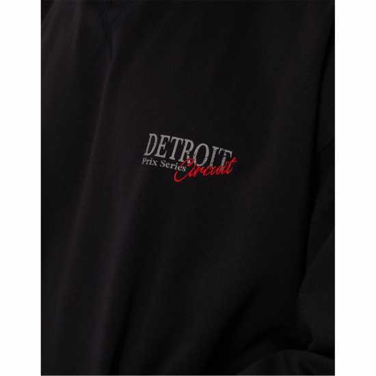 Threadbare Print Sweat Sn62 Black 