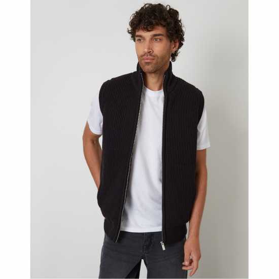 Threadbare Knitted Gilet Sn62  