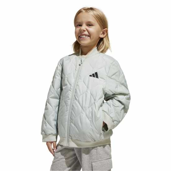 Adidas Lk Lt Pad Jkt In99 Сребро/Черно Adidas Lk Lt Pad Jkt In99 Сребро/Черно