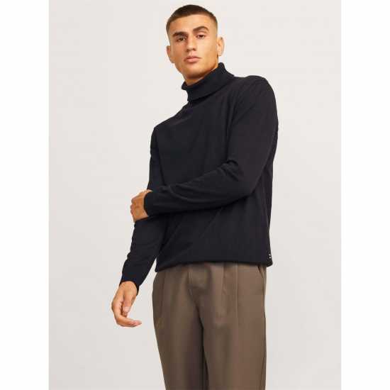Плетен Мъжки Пуловер Jack And Jones Basic Roll Neck Knit Jumper Mens Плетен Мъжки Пуловер Jack And Jones Basic Roll Neck Knit Jumper Mens
