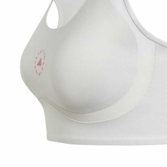 Adidas Women's Non Wired Medium Impact Sports Bra Chalk Pearl 