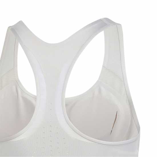 Adidas Women's Non Wired Medium Impact Sports Bra Chalk Pearl 