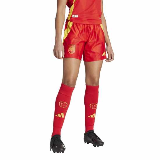 Adidas Spain Home Shorts 24/25 Womens Adidas Spain Home Shorts 24/25 Womens