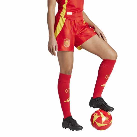 Adidas Spain Home Shorts 24/25 Womens Adidas Spain Home Shorts 24/25 Womens
