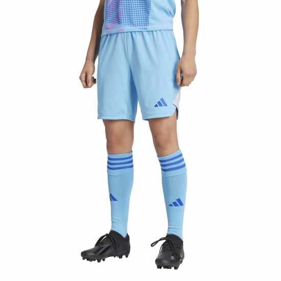Adidas T24 P Gk Sho W Goalkeeper Short Womens Semi Blue Burst 