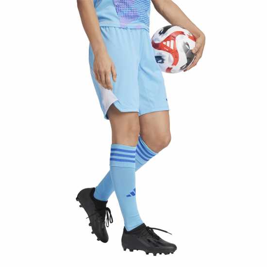 Adidas T24 P Gk Sho W Goalkeeper Short Womens Semi Blue Burst 