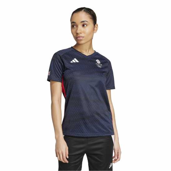 Adidas Women's Great Britain Short Sleeve T-Shirt  