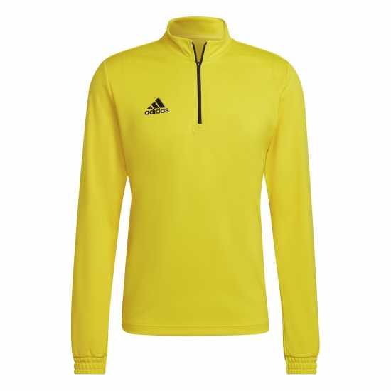Adidas Men's 1/4 Zip Fleece Yellow/Black 