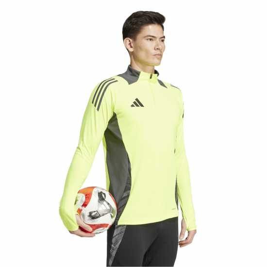 Adidas Полар Мъже Tiro24 C Tr Top Fleece Mens Solar Yellow Adidas Полар Мъже Tiro24 C Tr Top Fleece Mens Solar Yellow