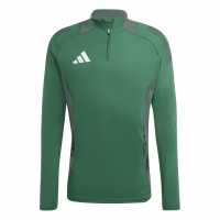 Adidas Полар Мъже Tiro24 C Tr Top Fleece Mens Dark Green 