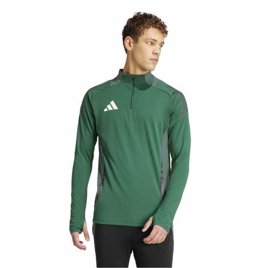 Adidas Полар Мъже Tiro24 C Tr Top Fleece Mens Dark Green Adidas Полар Мъже Tiro24 C Tr Top Fleece Mens Dark Green