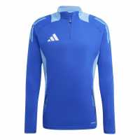 Adidas Men's Tiro24 C Quarter Zip Fleece Royal Blue 