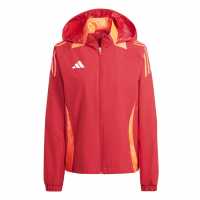 Adidas Tiro24 C Awjktw Anorak Womens Power Red 