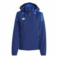 Adidas Tiro24 C Awjktw Anorak Womens Navy Blue 