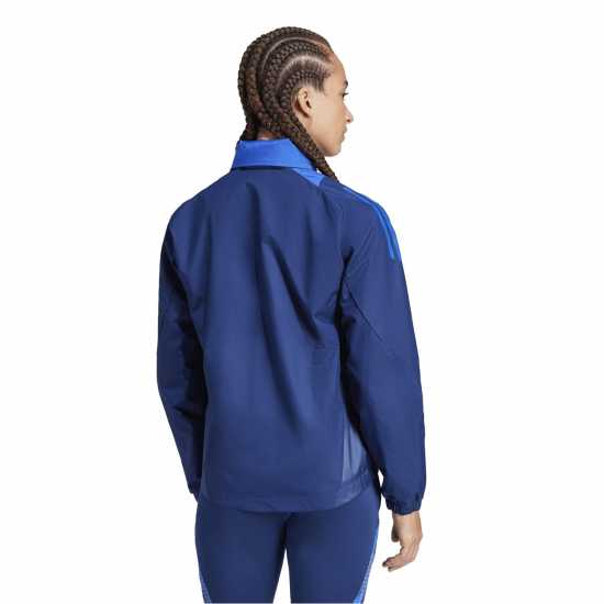 Adidas Tiro24 C Awjktw Anorak Womens Navy Blue Adidas Tiro24 C Awjktw Anorak Womens Navy Blue