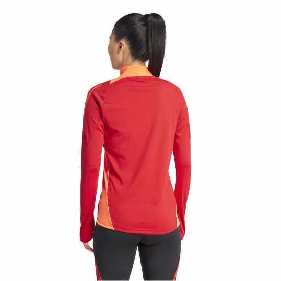 Adidas Women's Tiro24 Quarter Zip Fleece Power Red 