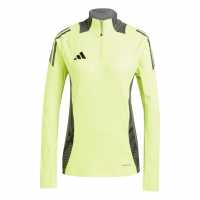 Adidas Women's Tiro24 Quarter Zip Fleece Solar Yellow 