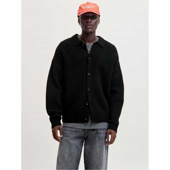 Плетена Мъжка Жилетка Jack And Jones York Knit Cardigan Mens Плетена Мъжка Жилетка Jack And Jones York Knit Cardigan Mens