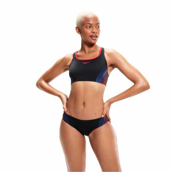 Дамски бански Speedo Placement Bikini 2 Piece Speedo Placement Bikini 2 Piece Дамски бански