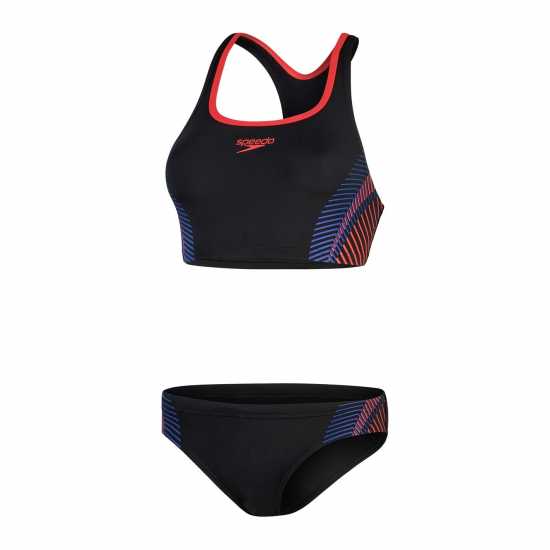 Дамски бански Speedo Placement Bikini 2 Piece Speedo Placement Bikini 2 Piece Дамски бански