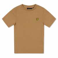 Lyle And Scott Lyle Plain T-Shirt In99 Tigers Eye 