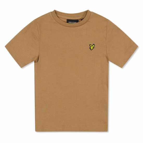 Lyle And Scott Lyle Plain T-Shirt In99 Tigers Eye 