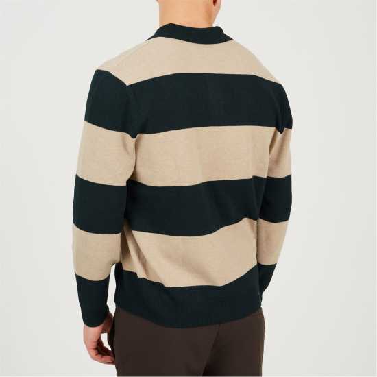 Brave Soul Плетен Пуловер Knitted Sweater Sn62 Bottle Green Brave Soul Плетен Пуловер Knitted Sweater Sn62 Bottle Green