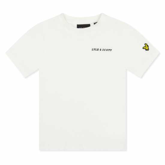Lyle And Scott Lyle Script Tee In99  