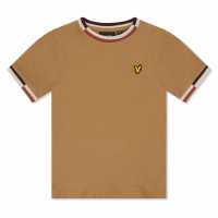 Lyle And Scott Lyle Rib Tee In99  