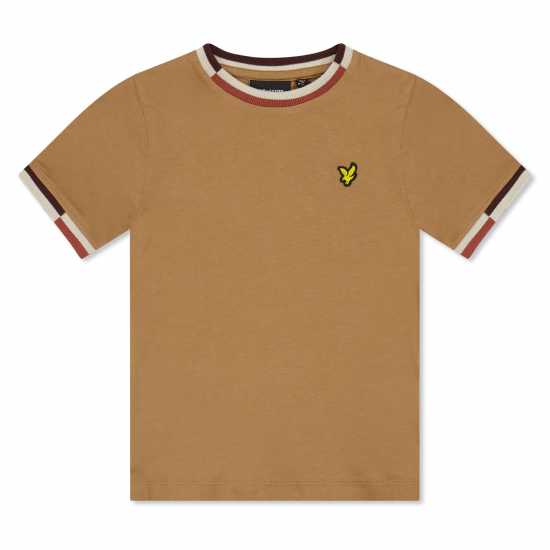 Lyle And Scott Lyle Rib Tee In99  