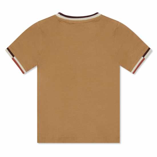 Lyle And Scott Lyle Rib Tee In99  